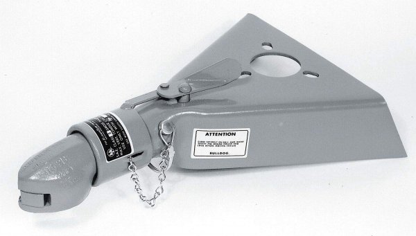 Bulldog 28288 Collar-Lok Coupler W/Low-Profile Latch - 2" Ball-A-Frame -5000Lbs