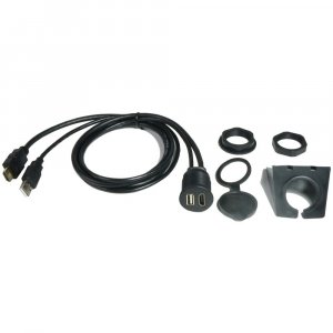 PAC HDMI-USB-CBL 3-Foot Dash-Mount Extension Cables for HDMI and USB