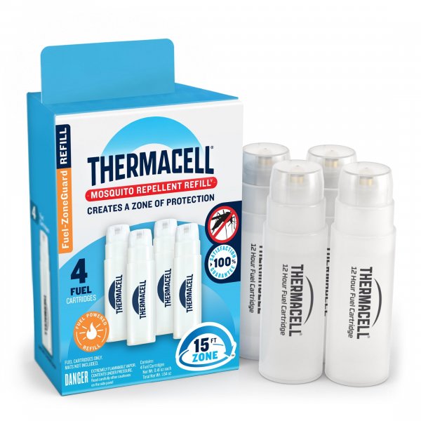 Thermacell C4T Fuel Cartridge Refills - 4 fuel cartridges each lasting 12 hours