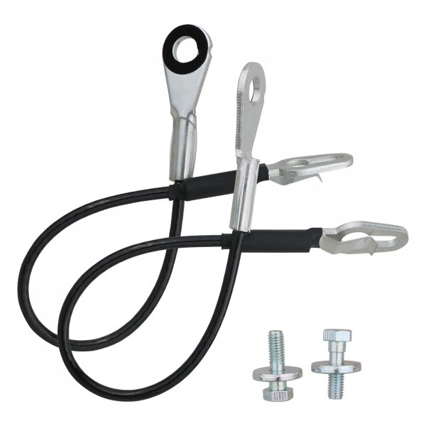 Tailgate Cable Strap with Bolt Compatible with 2007-2016 Chevrolet Chevy Silverado GMC Sierra 1500 2500 HD 3500 HD Tailgate Parts Replaces 25838260 25838261 11609938