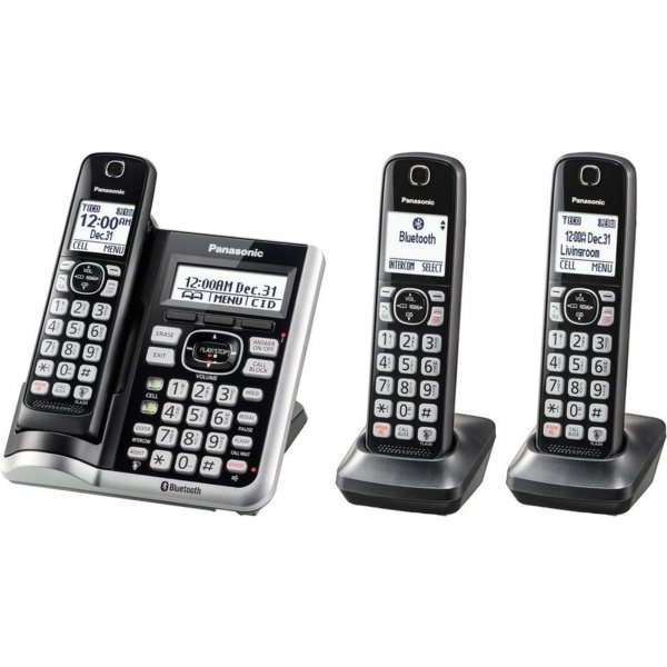 Panasonic Consumer TGF573S 3hs Cordless Telephone, Itad, Dk, L2c, S