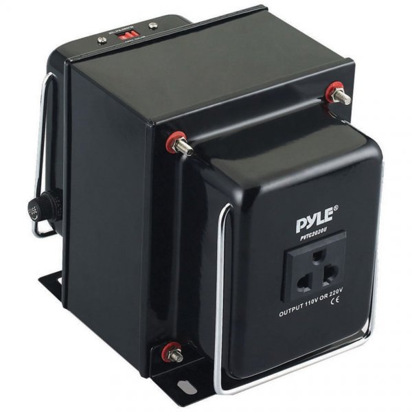 Pyle PVTC2020U Step Up and Down 2000W AC 110/220 Volts Transformer AC