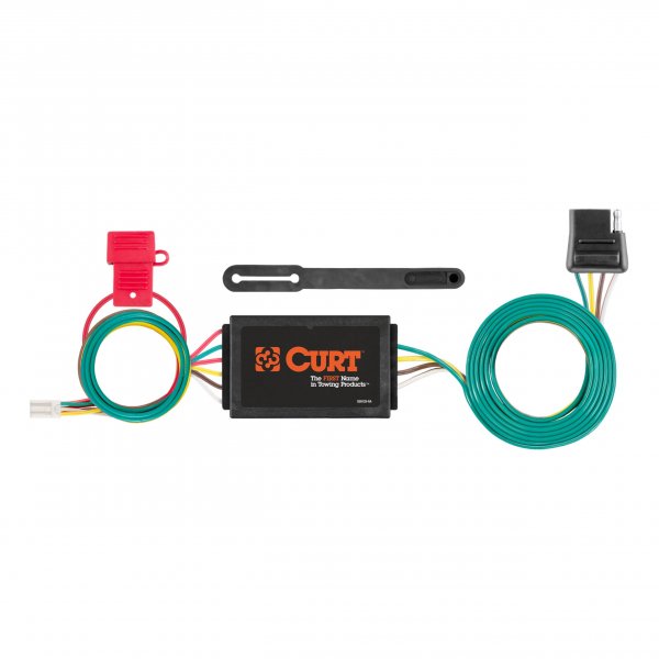 CURT 56370 Vehicle-Side Custom 4-Pin Trailer Wiring Harness