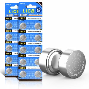 LiCB 20 Pack LR44 AG13 357 303 SR44 Battery 1.5V Button Coin Cell Batteries