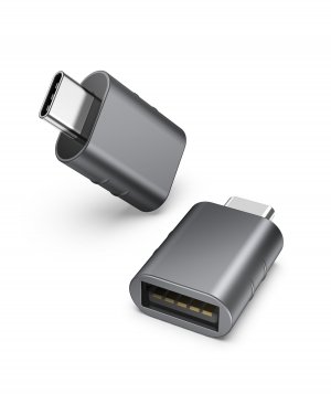 Syntech USB C to USB Adapter Pack of 2, USB 3.0 to Thunderbolt 5/4 Adapter