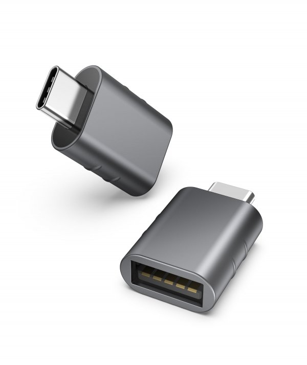 Syntech USB C to USB Adapter Pack of 2, USB 3.0 to Thunderbolt 5/4 Adapter