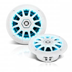 Boss Audio MRGB65 6.5" 200 Watt 2 way White Marine Speaker pair