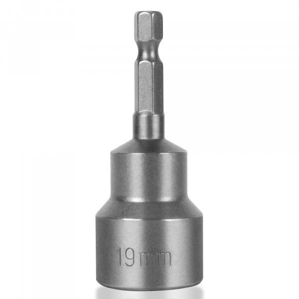 TONDA RV Scissor Jack Socket, Camper Travel Trailer Drill Adapter, Works with 3/4 inch or 19mm Hex Drive Jacks, 1/4 Inch Hex Shank, 1 Pack