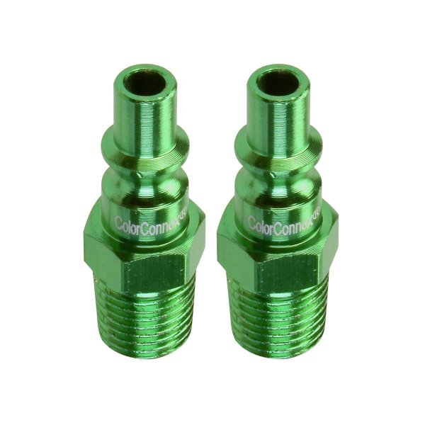 Colorconnex A71440B2PK Plug 2-Pack (Green)