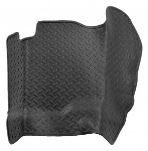 Husky Liners Classic Style Floor Mats | Fits 1992-1999 Chevrolet C1500/K1500 Extended CAB ONLY | Center Hump, 1-pc Black - 82201