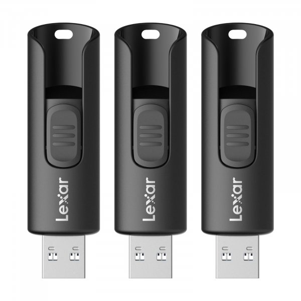 Lexar A30E USB 3.2 Gen 1 Flash Drive 64GB 3-Pack