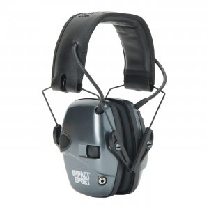 Howard Leight R01526 Impact Sport Electronic Earmuff  OD Green Color