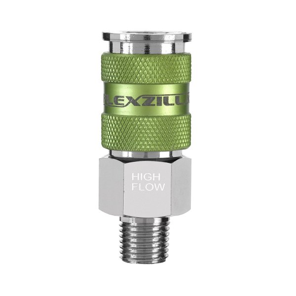 Flexzilla A53426FZ Pro High Flow Coupler 1/4" MNPT 1/4" Body