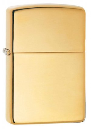 Zippo 169 Windproof Lighter Armor (1.5 Times Thicker),  High Polish Brass