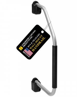 Stromberg AM300 Lend-A-Hand Standard Assist Rail (Silver Rail with Black Foam)
