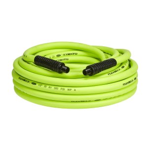 Flexzilla HFZ1250YW4 Air Hose 1/2In X 50Ft 1/2In MNPT Fittings