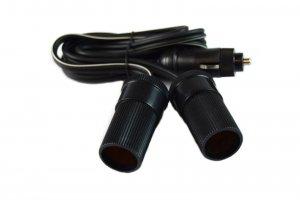 NIPPON NP210 Lighter Plug to 2 Female Jacks