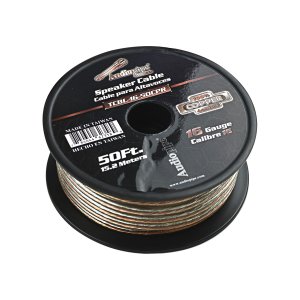 Audiopipe TCBL1650CPR 100% Copper Series Speaker Wire 16 Gauge 50 Foot