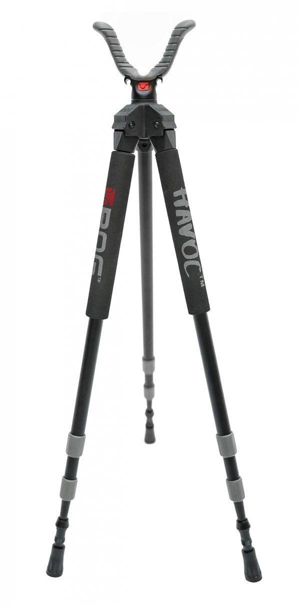Bog 1100479 Havoc Shooting Stick Tripod - Black