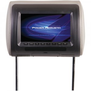 Power Acoustik H71CC Loaded Headrest w/ 7" Monitor