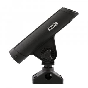 Scotty 0350BK Rodmaster II Rod Holder with Combination Side/Deck Mount