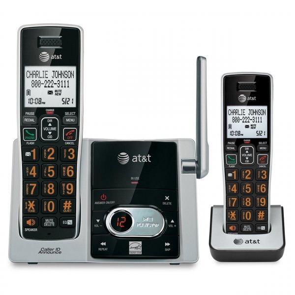 AT&T CL82213 Cordless Answering Sys w/Caller ID/Call Waiting (2-handset system)