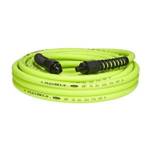 Flexzilla HFZP3835YW2 Pro Air Hose 3/8In X 35Ft 1/4In MNPT Fittings