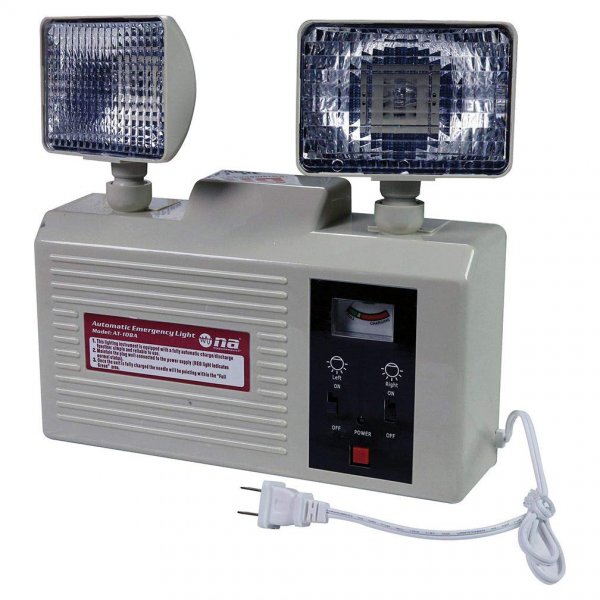Nippon AT108 Emergency Stairwell Light with Rechargable Battery Backup