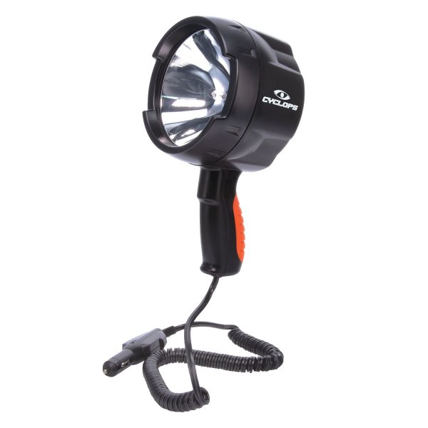 Cyclops CYCHS140012V 1400 Lumen 12V DC Halogen Spotlight Blk body/ blaze accent