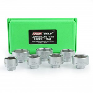 OEM Tools 27197 3/8 Drive Oil Filter Removal Socket Set