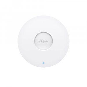 TP-Link EAP610 Omada Business WiFi 6 AX1800 Wireless Gigabit Access Point - Support Mesh, OFDMA, Seamless Roaming & MU-MIMO, SDN Integrated, Cloud Access & Omada App, PoE+ Powered, White, Dual-Band