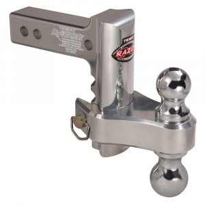TRIMAX TRZ6ALRP 6" Aluminum Adjustable Hitch w/Dual Hitch Ball & Receiver Pin
