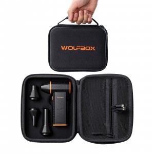 WOLFBOX MF50 Hard Carrying Case, Case Only, Device Not Included, Shockproof