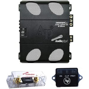 Audiopipe APHD3000DH2 Class D Full Range High Power Amplifier 2 Ohm