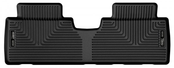 Husky Liners X-act Contour Floor Mats | Fits 2018-2024 GMC Terrain & Chevrolet Equinox | 2nd Row, 1-pc Black - 54621
