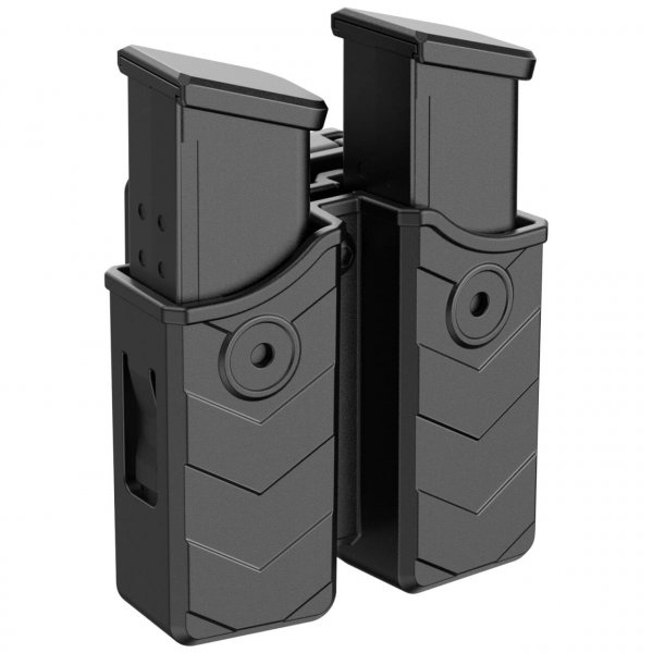 Universal Double Magazine Pouch, 9mm .40 Double Stack Mag Holder