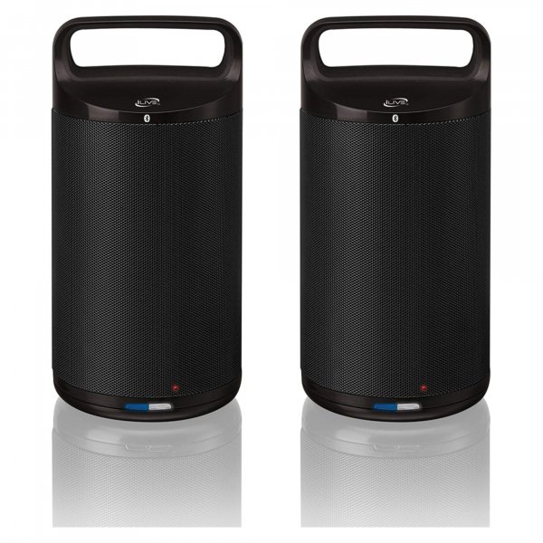 iLive ISBW2113B Indoor/Outdoor Dual Bluetooth Speakers (Pair)