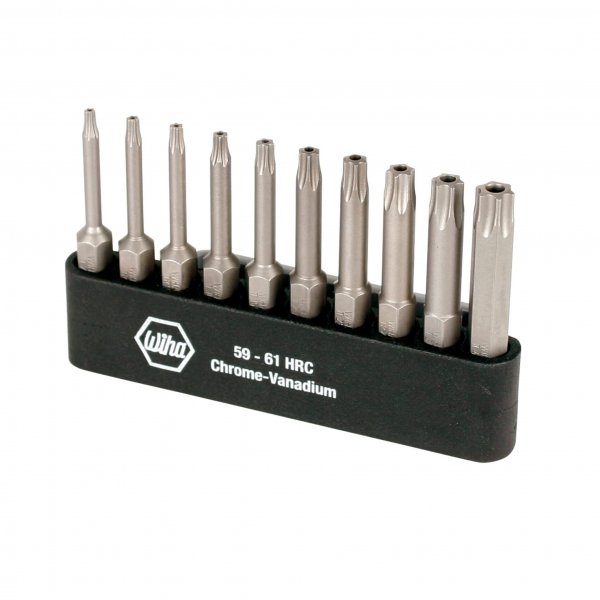 Wiha 74987 ‘Security Torx’ Power Bit Belt Pack – 10 Piece Set