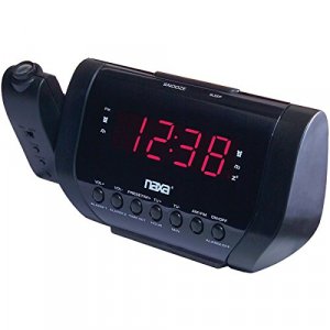 Naxa NRC173 Projection dual alarm clock radio