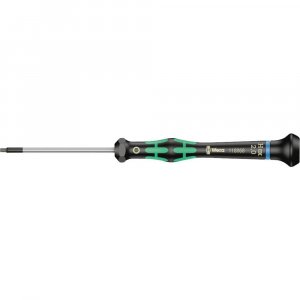 WERA 05118068001 2054 Screwdriver for Hexagon Socket Screws for Electronic Applications, 2 x 60 mm