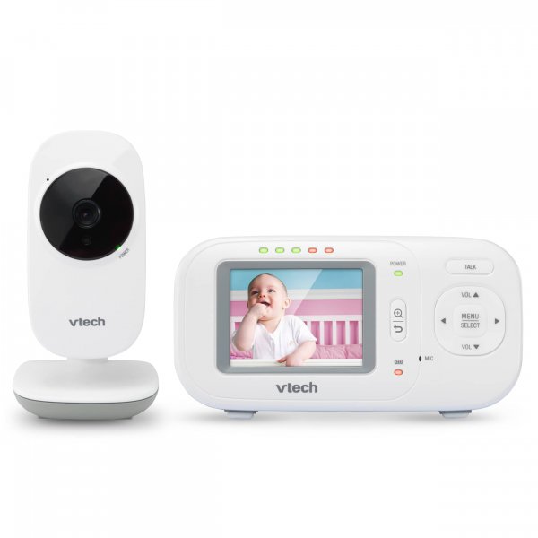 VTech VM2251 2.4" Full-Color Digital Video Baby Monitor & Automatic Night Vision