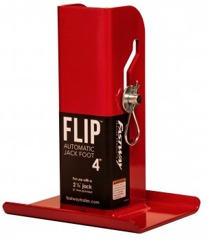 Fastway 88004500 2-1/4" Flip Automatic Jack Foot - 4" High