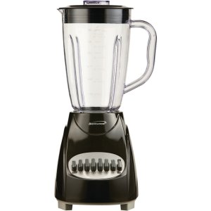 Brentwood Appliances JB-220B 50oz 12-Speed + Pulse Electric Blender w/Plastic Jar
