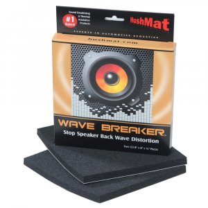 Hushmat 82450 Wave Breaker Contains (2) 8" x 8"  Wave Deflecting Pads