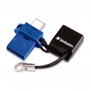 Verbatim 99153 Store 'n’ Go Dual USB Flash Drive for USB-C™ Devices (16GB)
