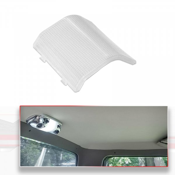 MODIPIM 1 Piece Overhead Dome Map Light Cover Dome Ceiling Light Bulb Clear Lens Cover for F150 Ford Bronco Overhead 1980-1996