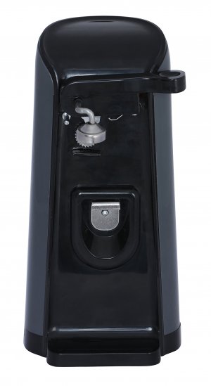 Brentwood Appliances J-30B Tall Electric Can Opener w/Knife Sharpener & Bottle Opener