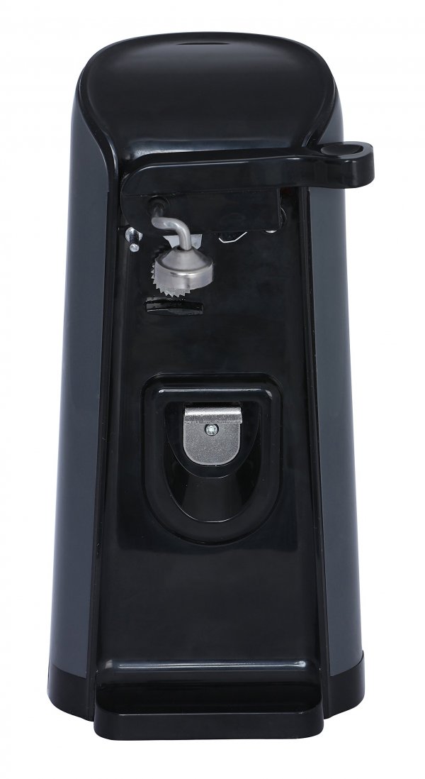 Brentwood Appliances J-30B Tall Electric Can Opener w/Knife Sharpener & Bottle Opener