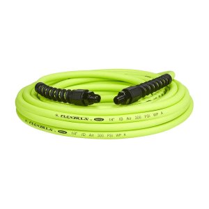 Flexzilla HFZP1425YW2 Pro Air Hose 1/4In X 25Ft 1/4In MNPT Fittings