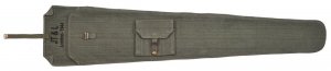 World War Supply British Lee Enfield Canvas Rifle Case OD Marked JT&L London 1944"